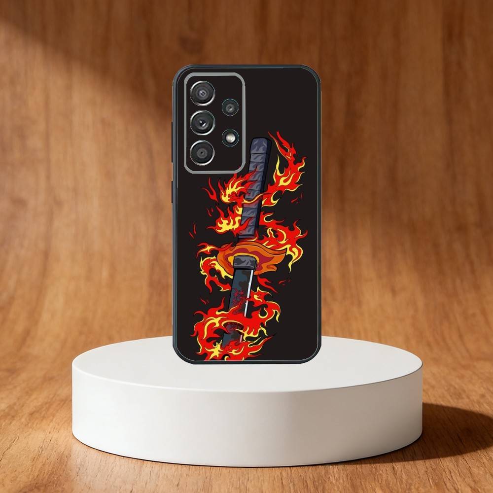 

Katana Phone Case For Samsung S25,S24,S21,S22,S23,S30,Ultra,S20,Plus,Fe,Note,10,9,5G Black Cover Samsung S24Plus