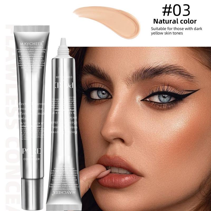 MAYCHEER Waterproof Concealer for Acne Scars and Spots - Long-lasting Liquid Foundation