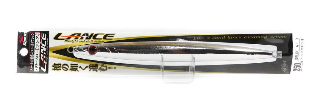 Lancer Metal Jig Shout 106-LC 250g Chute Lente - Leurre Pour Pêche En Mer (Thazard, Carangue)