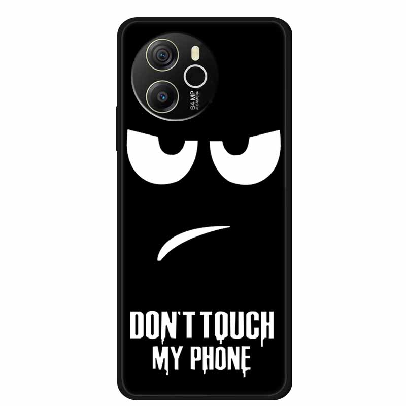 For Blackview Shark 8 Case Shark8 Black Silicone Soft Back Cover Case For Blackview Shark 8 Phone Case Cover 6.78" Coque Funda