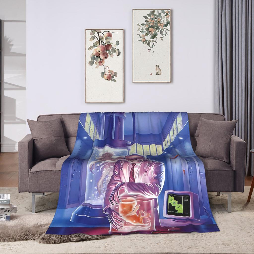 Megadeths Band Art Blanket Quality Warm Throw Blanket Autumn Boy Girl Couch Chair Print Bedspread