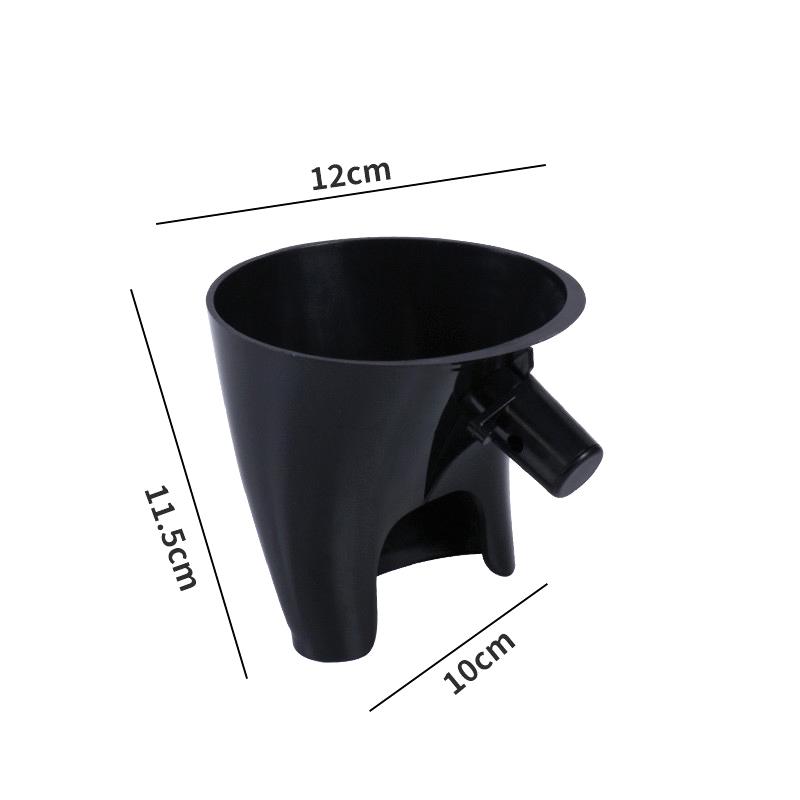 Kitchen Aid Artisan Mixer Flour Funnel, Suitable For Ksm150 Abs Filter Attachment To Prevent Overflow And Soiling
