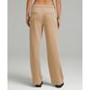 Lululemon Softstreme Pintuck Mid Rise Pant  Regular Filbert Tan