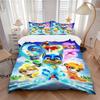 Paw Patrol Night Time Heroes Print 3Pcs Bedding Setduvet Cover With 2 Bedropillowcase Home Birthday Gift