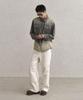 SENTAIR Dart Wide Flare Cotton Pants_Ivory