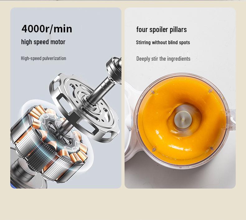 New All-in-One Baby Food Processor: Fully Automatic Blender with Steaming, Cooking, and Timing Functions.