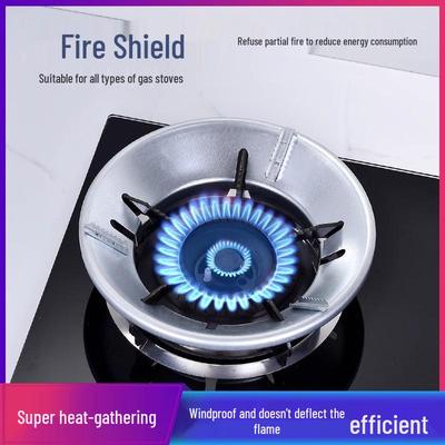 Universal Energy-Saving Windproof Gas Stove Cover with Flame Concentrator