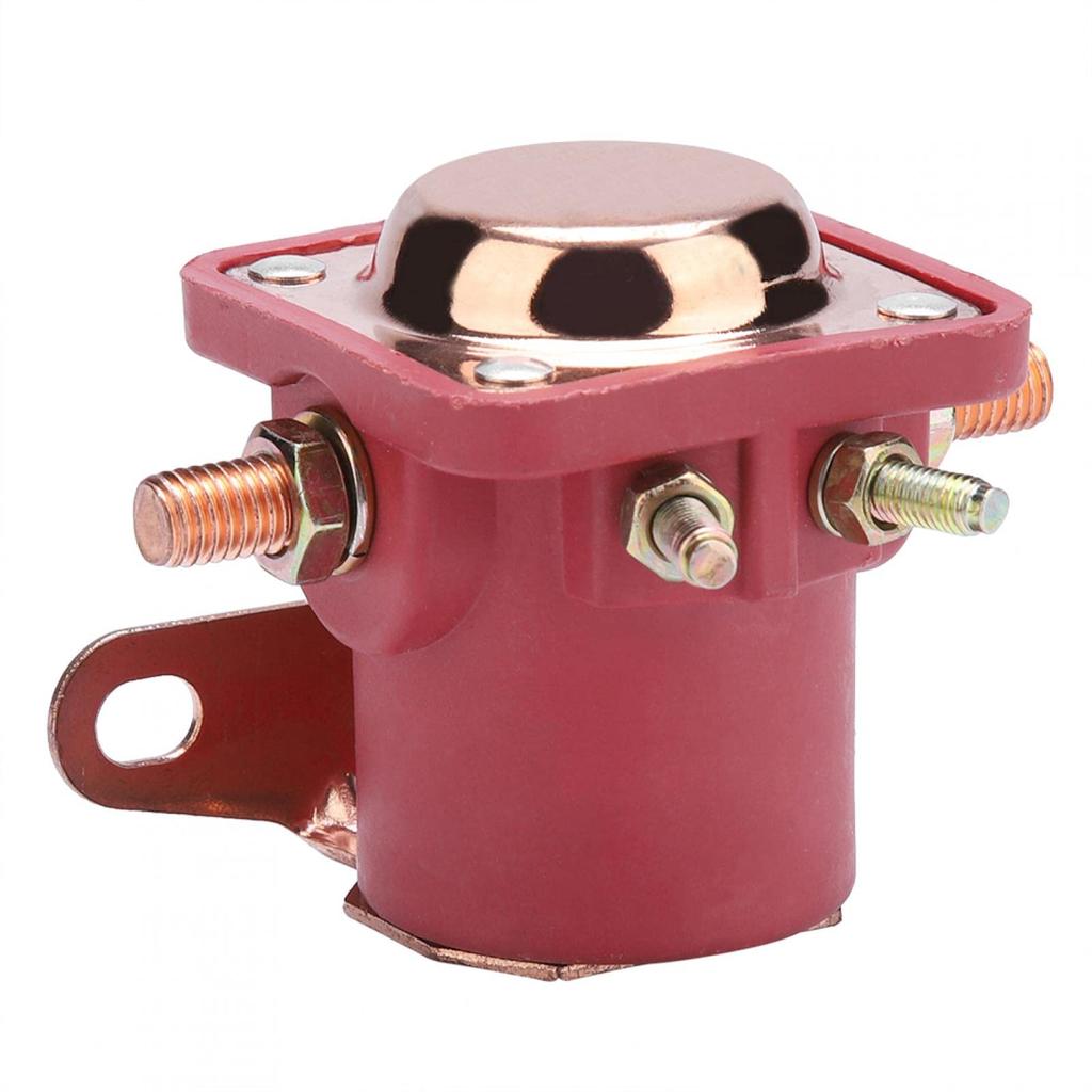 1 * Solenoid Relay, Starter Solenoid Ford-Qiilu 4 Terminal Car Solenoid Relay, Reinstall