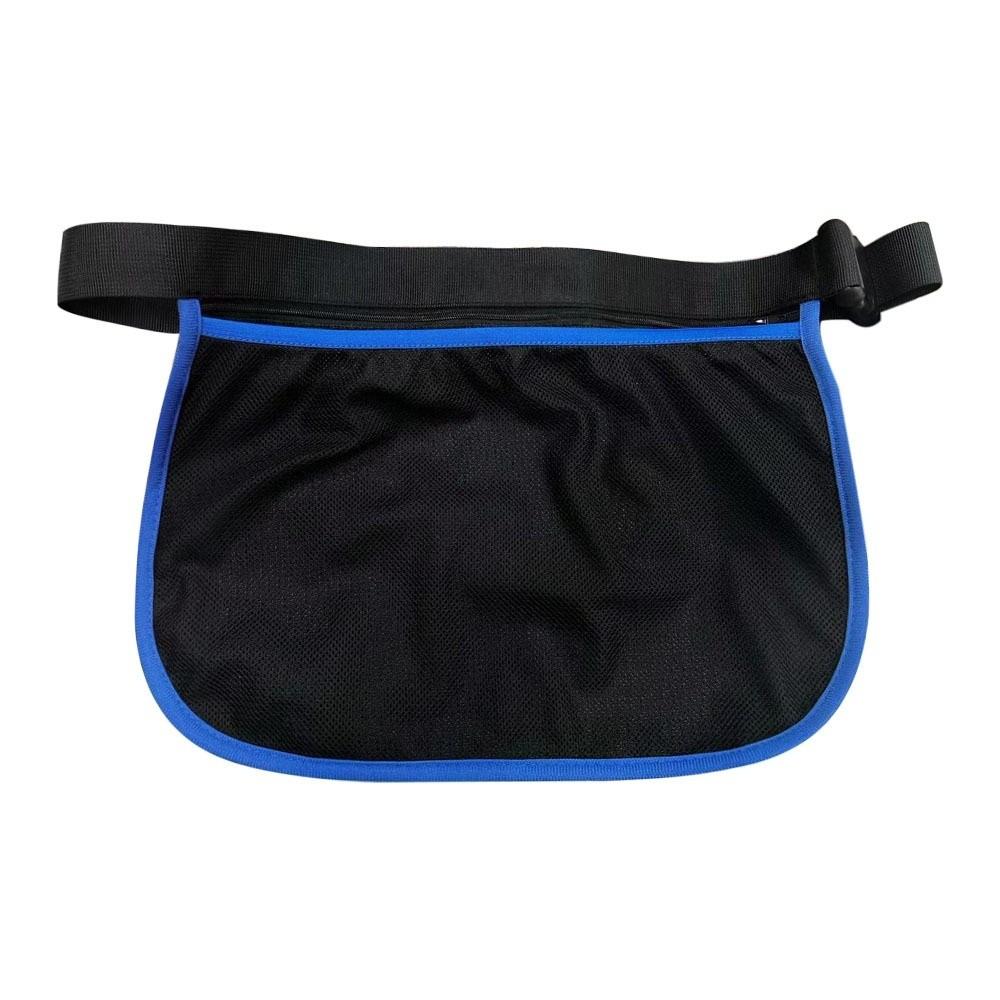 Adjustable Band Tennis Ball Holder Bag Mesh Material Mesh Ball Fanny Pack  Outdoor Activities