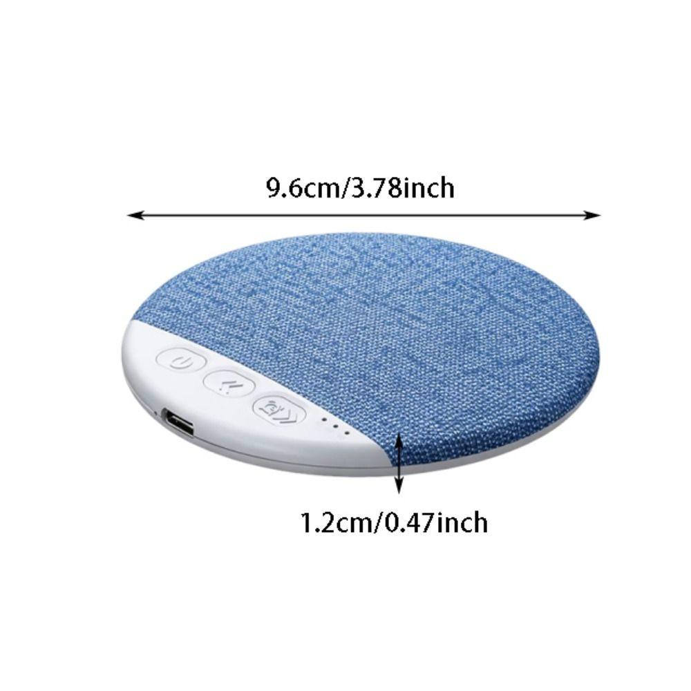 Bluetooth 5.4 Sound Machine Mini White Noise Machine Under Pillow Bluetooth Speaker  Better Sleep