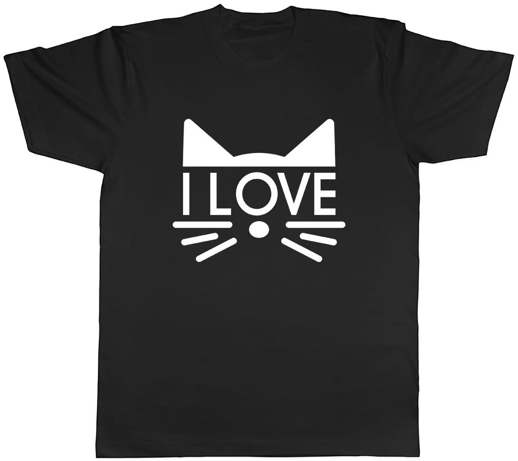 I Love Cat Unisexs Unisex TShirt Tee