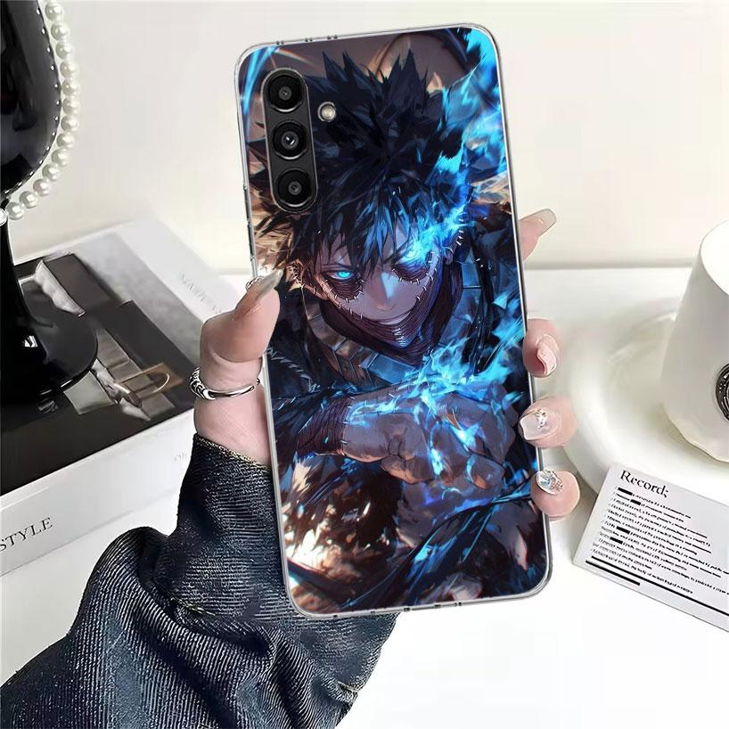 Dabi MHA My Hero A-Academy Phone Case For Samsung Galaxy A13 A14 A15 A16 A17 A53 A54 A55 A56 A57 A33 A34 A35 A36 A37 A23 A24 A25