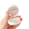 Necklace Ring Portable Jewelry Storage Bag Mini Jewelry Box Storage Case With Keychain  Women