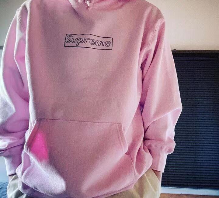 Herren schwere Kapuzenpullover-Jacke im amerikanischen Stil in Grau - Mit Samtfutter, Herbst-/Winterkollektion