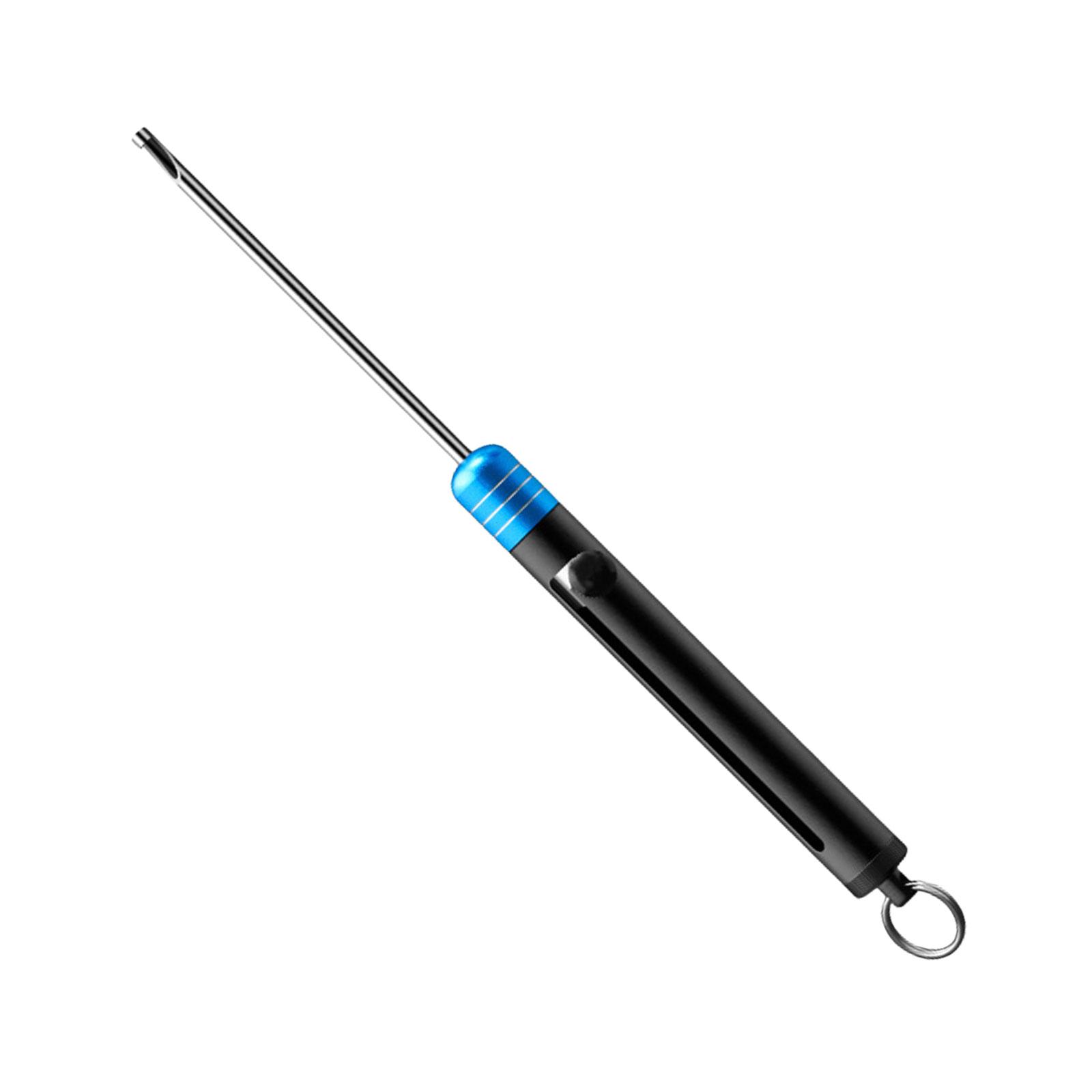 

Dehooking Fish Picker Fish Hooks Remover Detacher Tool Retractable Fish Hook Disconnect Tool Hook Extractor Accessories синій