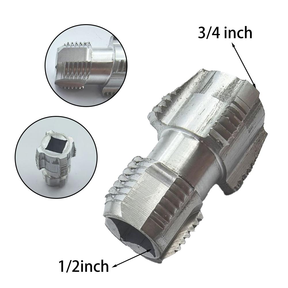Electric Drill Adapter 6.35mm Hex Shank Hole Opener PPR Water Pipe Expansion Adapter 1/2Inch 3/4 Water Pipe Drill Bit Tools