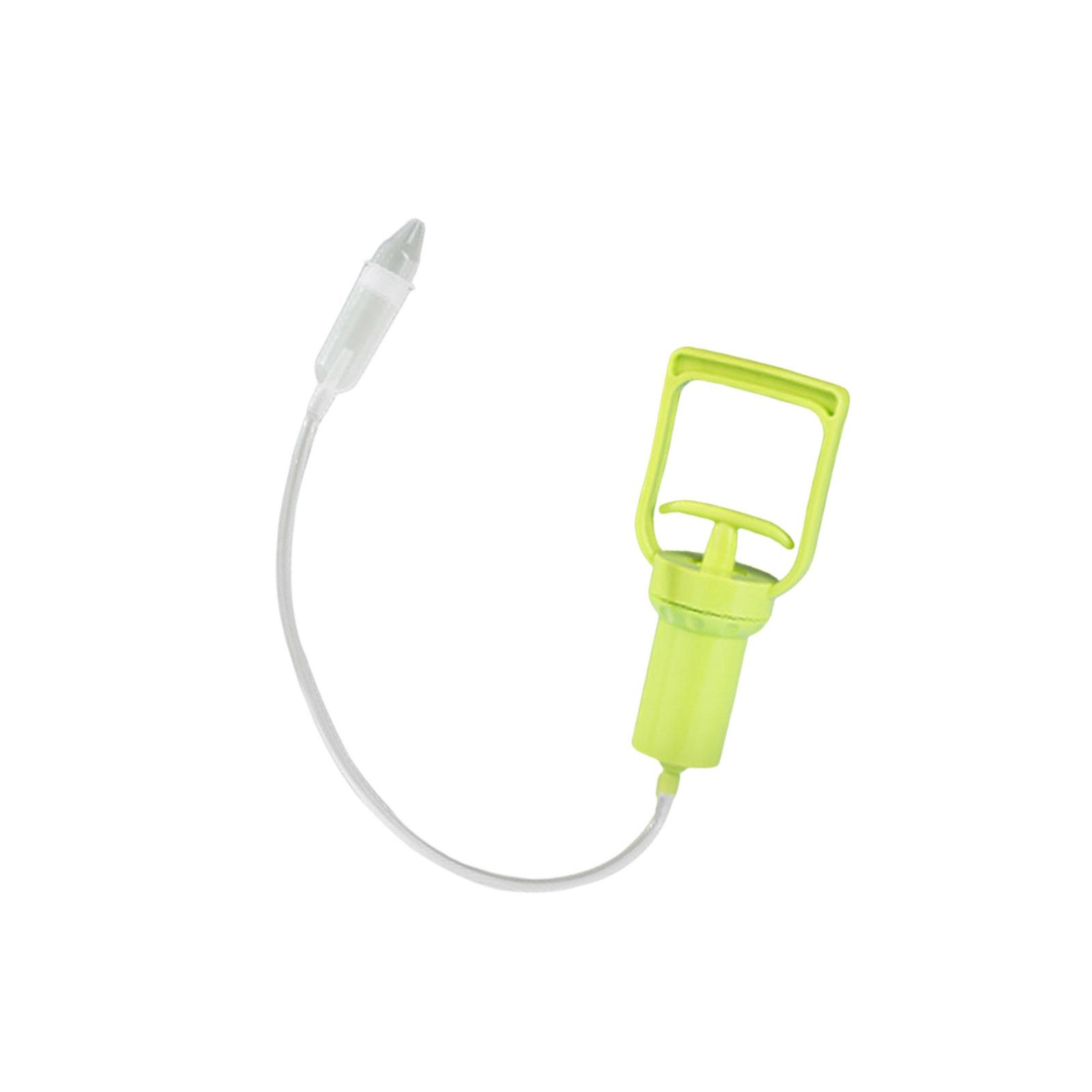 

Детский назальный аспиратор с мягким силиконовым наконечником, портативный ручной соплеотсос, сильное всасывание для младенцев и малышей