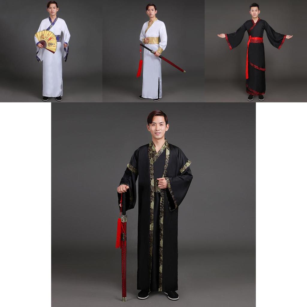 Exquisite Ancient Chinese Traditional Hanfu Costume For Men With Perfect Stitches
