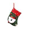 Retro Christmas Socks Gift Bag Christmas Candy Bag Stereo Gift Socks