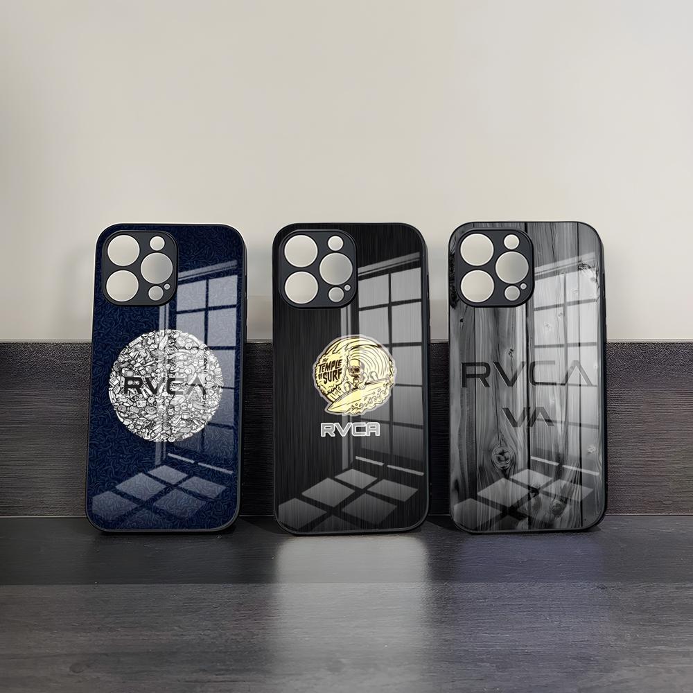 Cool R-RVCA Phone Case For 17 Pro Max IPhone 16 Pro 14 12 11 13 Mini X XR XS 15 Plus SE Glass Cover