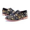 Print Slippers Women Shoes Genuine Leather Flat With Slides Sewing Handmade Slippers
