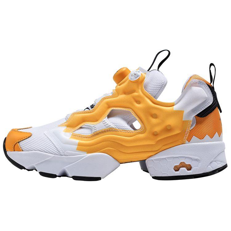 

Кроссовки унисекс Reebok Sanrio x Instapump Fury Gudetama Yellow Track-Gold Black EH2799