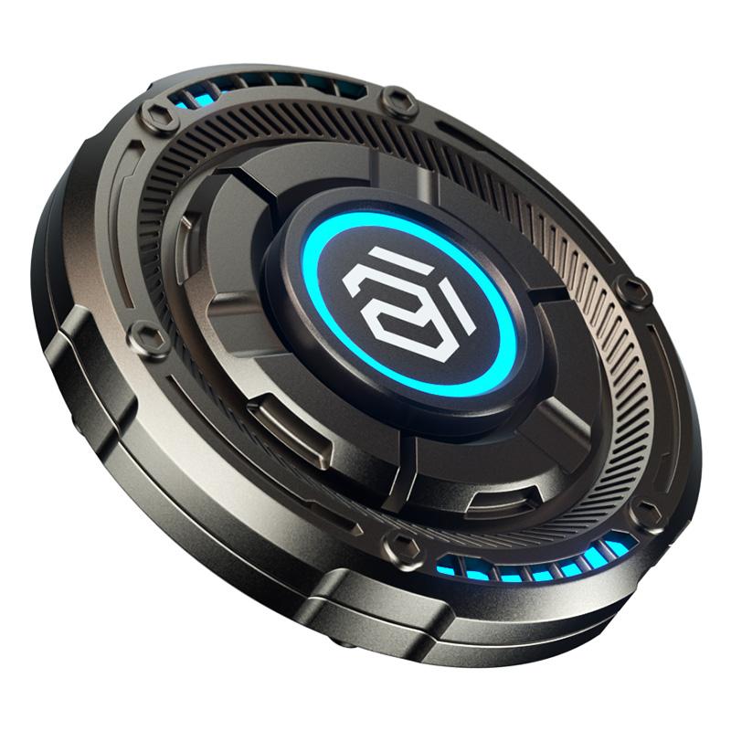 Luminous Metal Push Card Edc Fingertip Gyroscope, Adult Creative Stress-Relieving Toy, Adhd Tool, Office Desktop Edc