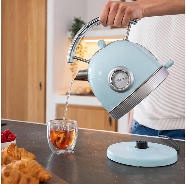 Электрический чайник Cecotec Thermosense 420 Vintage Light Blue