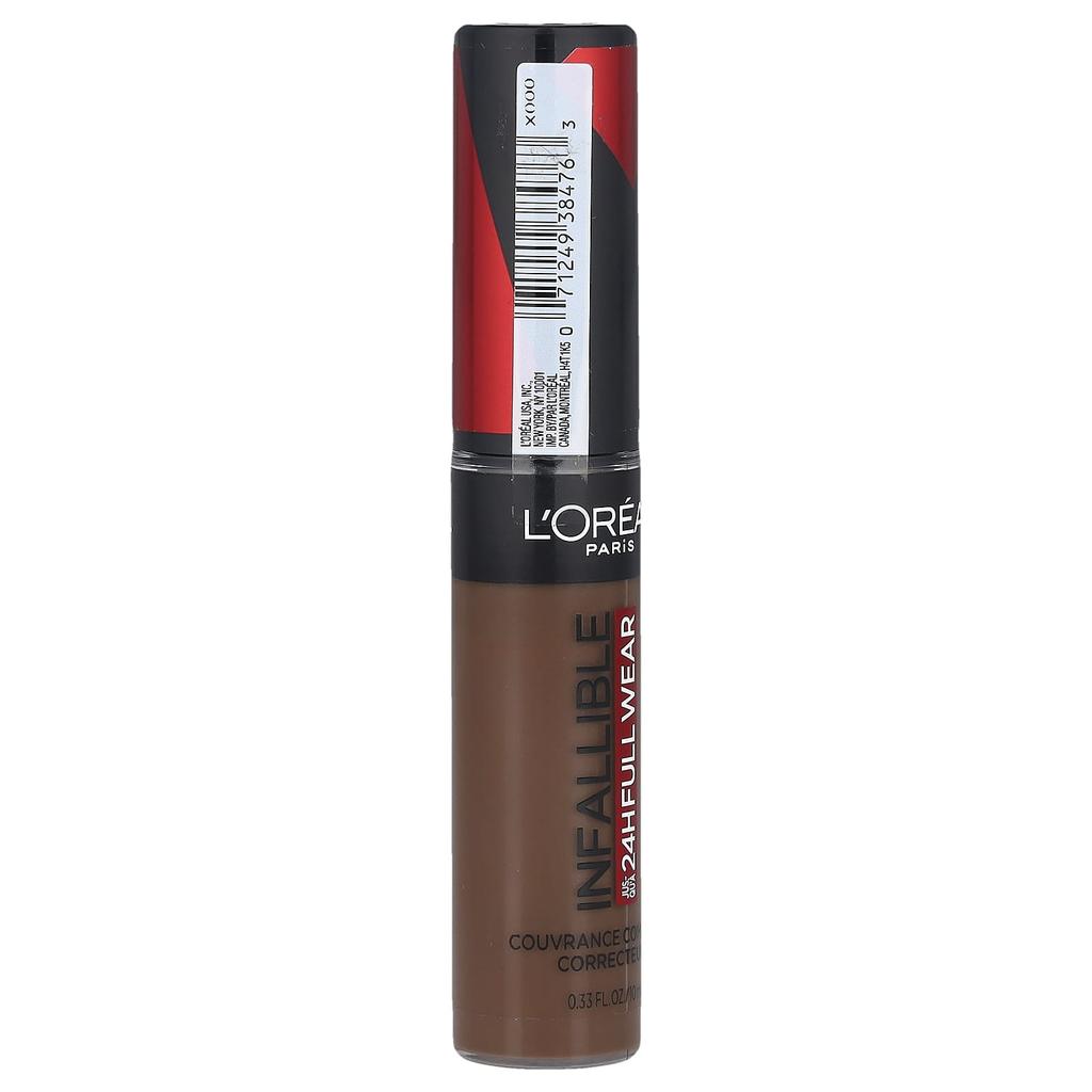 L'Oréal, Infallible, Full Coverage Concealer, 435 Coffee, 10ml (0.33fl Oz)
