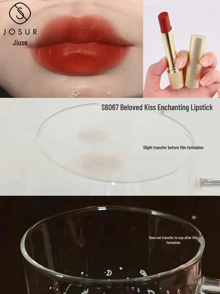 JOSUR Kiss of Love Enchanting Lipstick: Silky, Long-lasting, Moisturizing Lipstick for Women