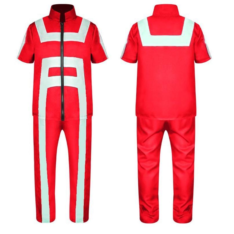 No Izuku Boku Midoriya Cosplay Costume Training Uniform Suit