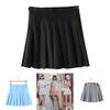 Versatile Women's Girls Slim High Waist Pleated Tennis Skirt Perfect For Skating And Dancing