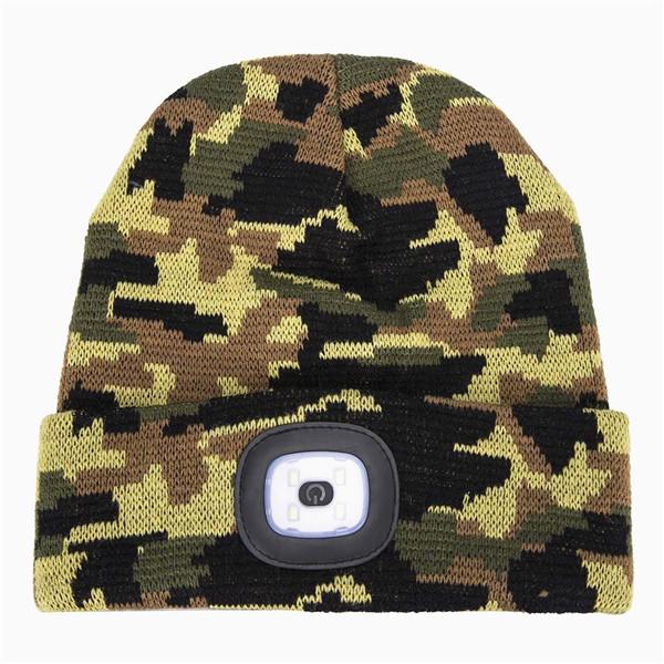 Buy LED Beanie Warm Hat Cap With USB 