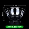 Conjunto de Tigelas Descartáveis de Plástico Cristal Jinwuyuan