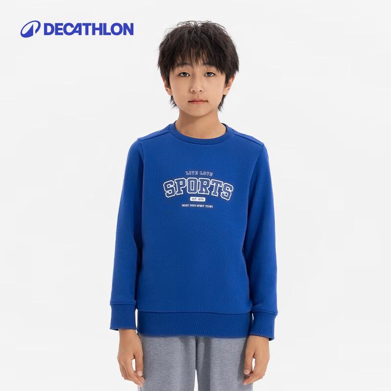 Decathlon Kids  Long-Sleeve Round Neck Tops 5-6Y