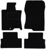 Black Velour Floor Mats For: Honda Accord VIII Sedan, Station Wagon, Tourer (2008-2015)