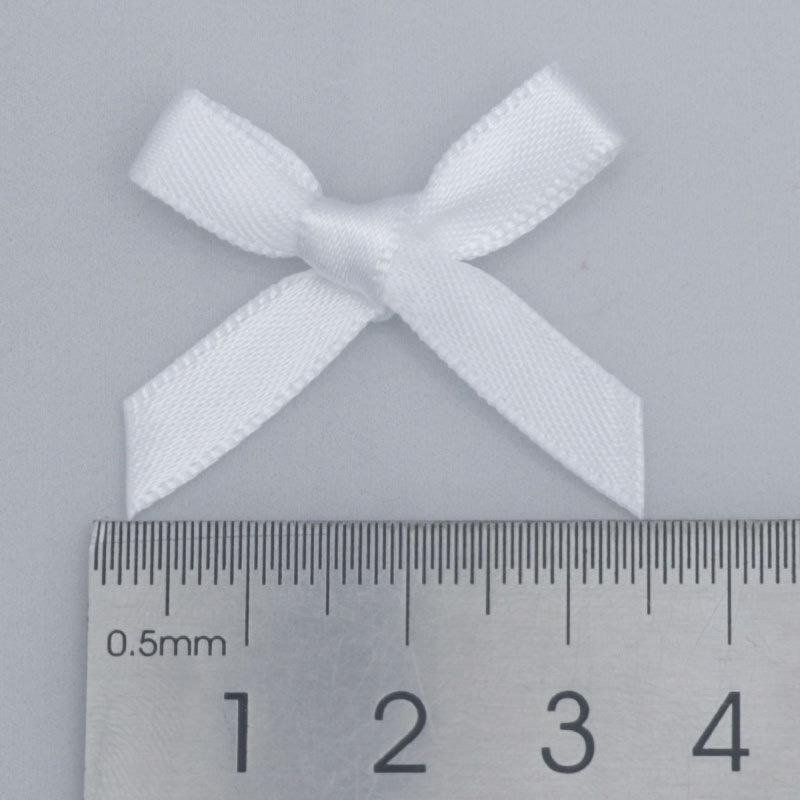 Zweiseitiges Polyesterband Handgebundenes Mini-Schleifchen für Bekleidungszubehör