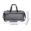 Gym Duffle Bag Travel Weekender for Traveling Camping Hiking Swimming