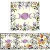 Moon Flower Pattern Astrology Tablecloth Tarots Divinations Tablecloth Altars Cloth Divinations Board Game Accessories