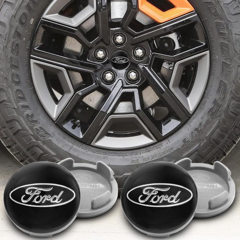 54mm 4pcs Car Wheel Center Hub Metal Emblem Cap Cover for Ford Focus 2 Mk3 F150 Mondeo C-Max Fusion Ranger Escort Explorer Kuga