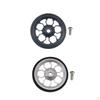 Easy Wheel for Folding Bike Aluminum Alloy Easywheel Replacement Part Ultralight Durable Stable 61mm