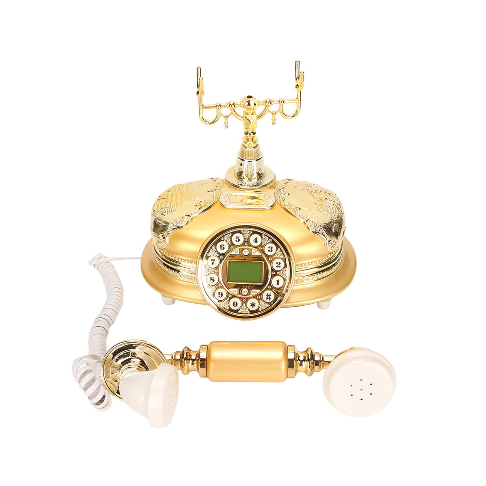 

MS‑5600A Европейский винтажный телефон Классический ЖК-дисплей Caller ID Ретро телефон для гостиной US Plug