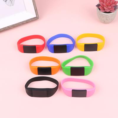 Silicone Rewritable 13.56Mhz UID Changeable MF 1K S50 NFC Bracelet RFID Wristband