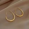Huitan Fashion Gold Color Women's Wedding Earrings Luxury and Noble Earrings Women's Party Jewelry