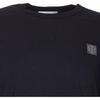 Stone Island Logo Round Neck Short Sleeve T-Shirt Men Tops Navy-Blue 801523757-A0020