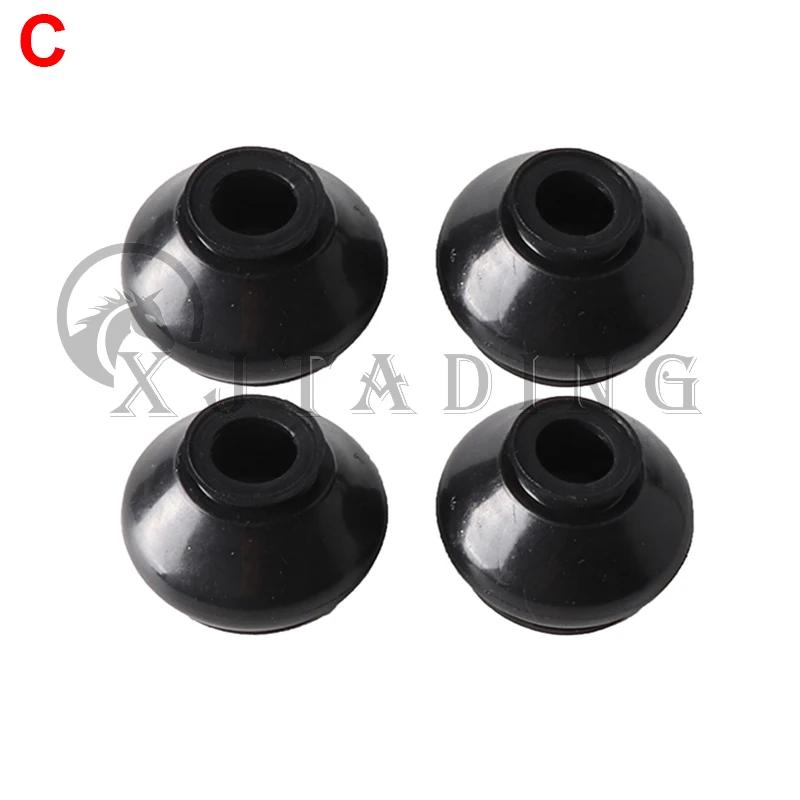 4PCS Ball Joint Dust Boot Cover Kit Rubber Track Rod End Protector for ATV UTV Go Kart Quad Bike Dirt Bike Accessories