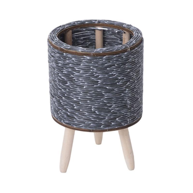 Rattan Weaving Flowers Plant Pots Basket Grass Planter Basket Indoor Outdoor
