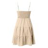 Women's Summer Dress Beach One Neck Thin Strap Color Dress