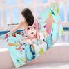 Super Sonico Manga Anime Microfiber Printed Beach Towel Mountain Climbing Yoga Beach Swimming Running Absorbent Soft Towel