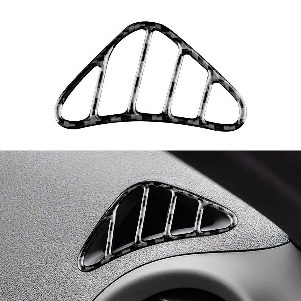 For Lexus IS250 300 350C 2006-2012 Carbon Fiber Car Air Conditioning Vent Outlet Trim Decoration Stickers  Interior Accessories